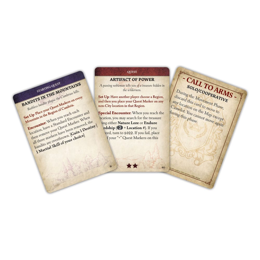 Tales of the Arthurian Knights Strategy Game *English Version* Wizkids