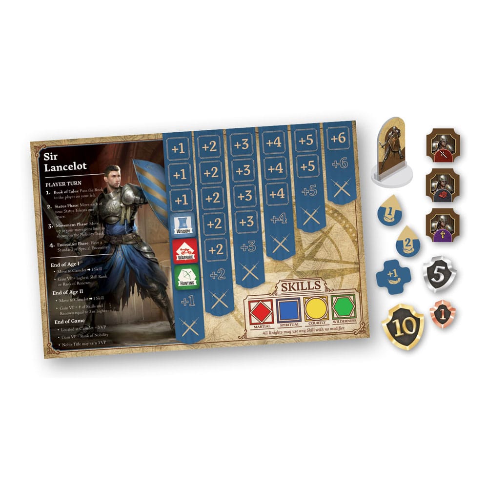 Tales of the Arthurian Knights Strategy Game *English Version* Wizkids