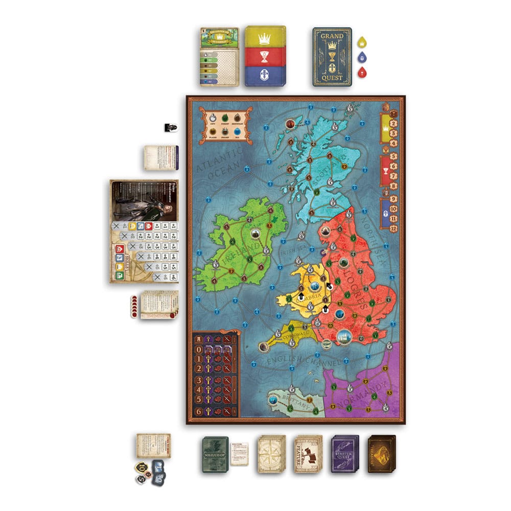 Tales of the Arthurian Knights Strategy Game *English Version* Wizkids