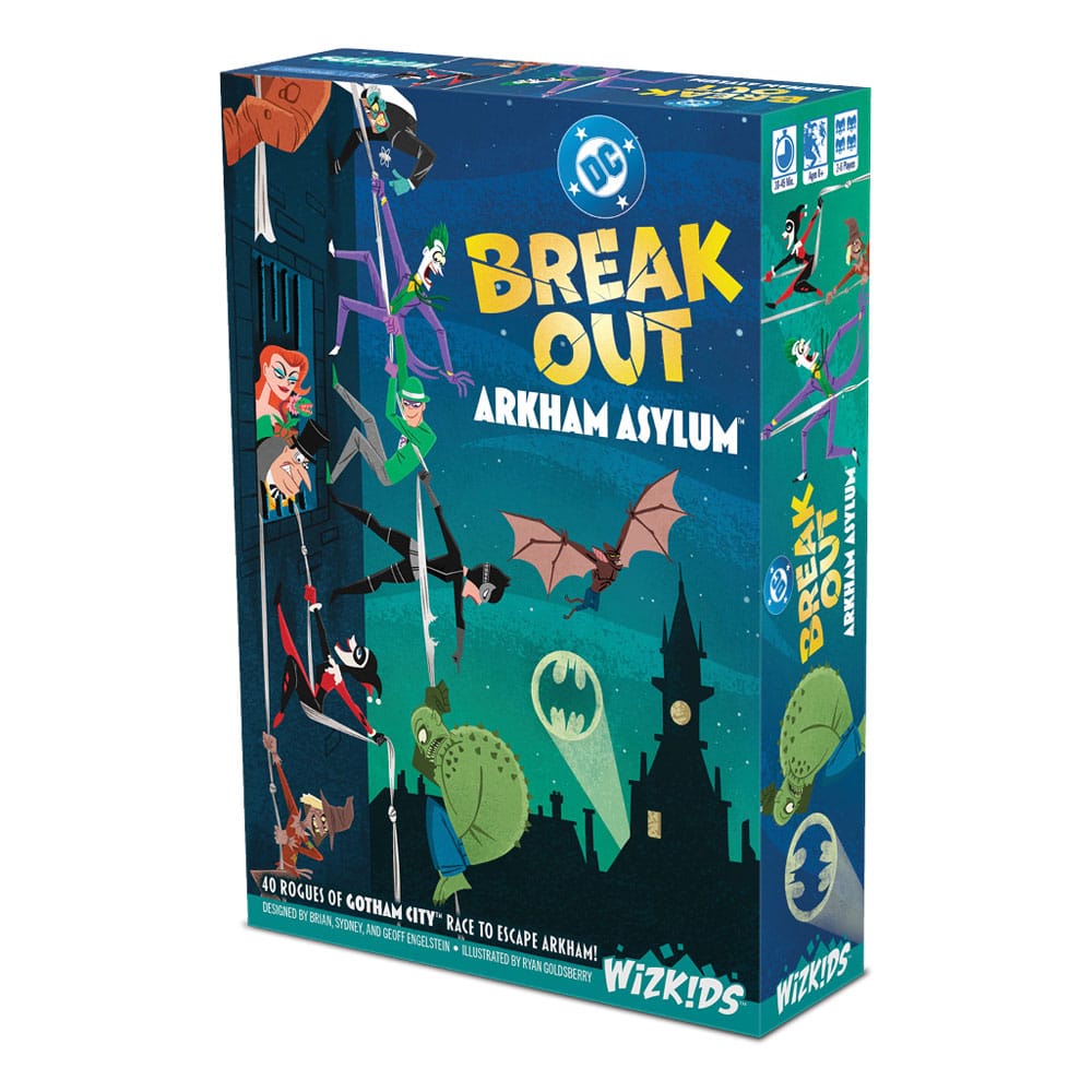DC Breakout Arkham Asylum Card Game *English Version* Wizkids