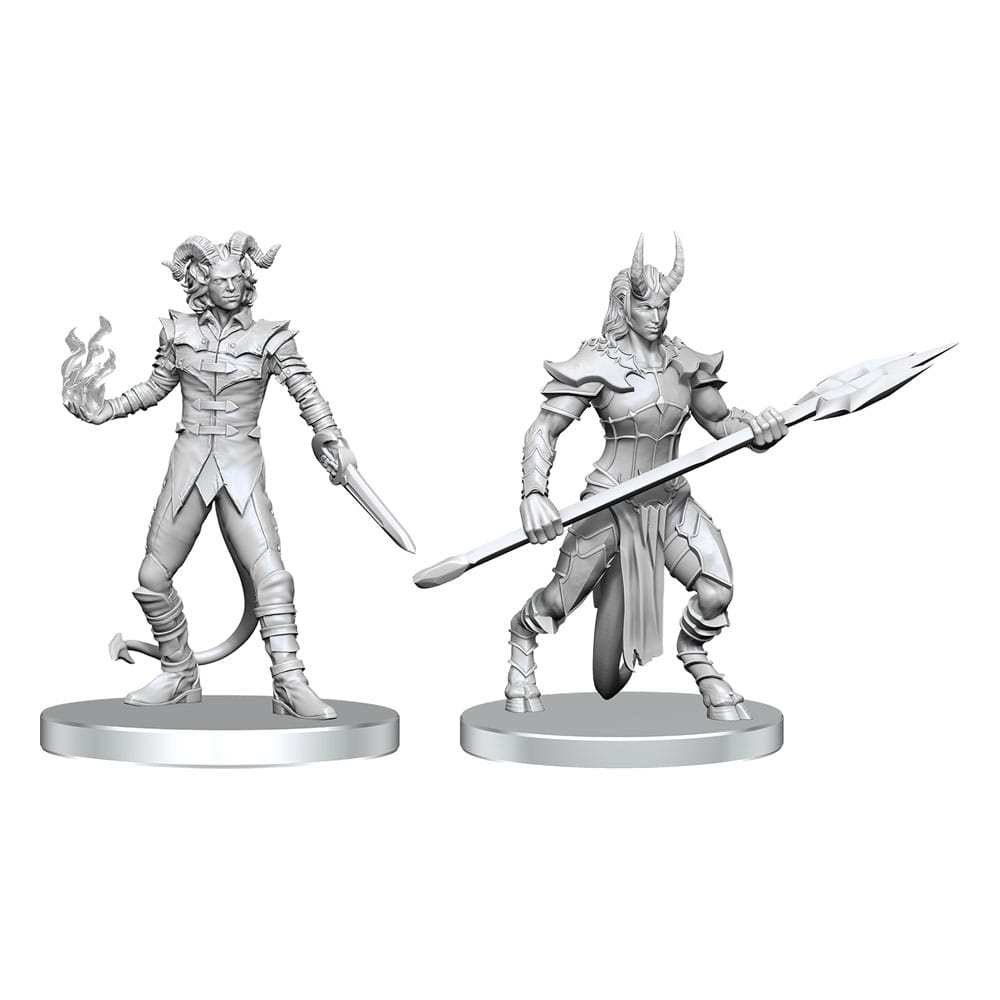 Pathfinder Deep Cuts Unpainted Miniatures Vordine Infantry Devil & Pitborn Rogue Wizkids