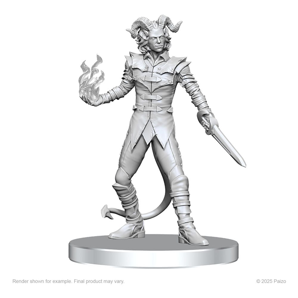 Pathfinder Deep Cuts Unpainted Miniatures Vordine Infantry Devil & Pitborn Rogue Wizkids