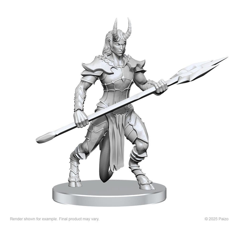 Pathfinder Deep Cuts Unpainted Miniatures Vordine Infantry Devil & Pitborn Rogue Wizkids