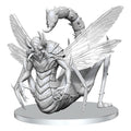 Pathfinder Deep Cuts Unpainted Miniature Derakni Locust Demon Wizkids