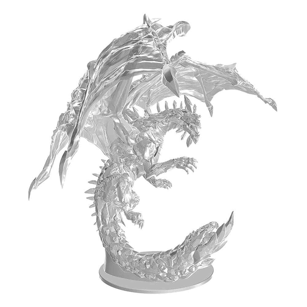 D&D Nolzur's Marvelous Miniatures Unpainted Miniatures Adult Amethyst Dragon Wizkids