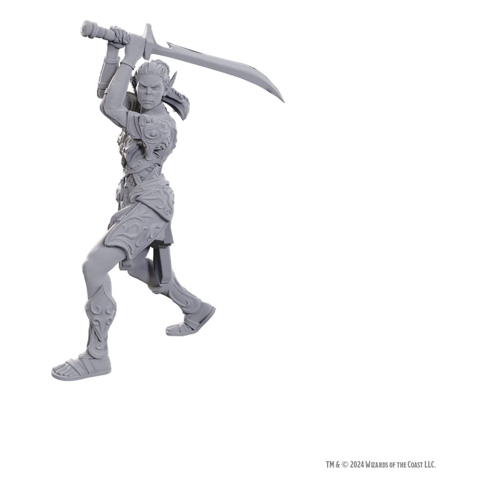 D&D Nolzur's Marvelous Miniatures Unpainted Miniature Lae'zel & Shadowheart Wizkids