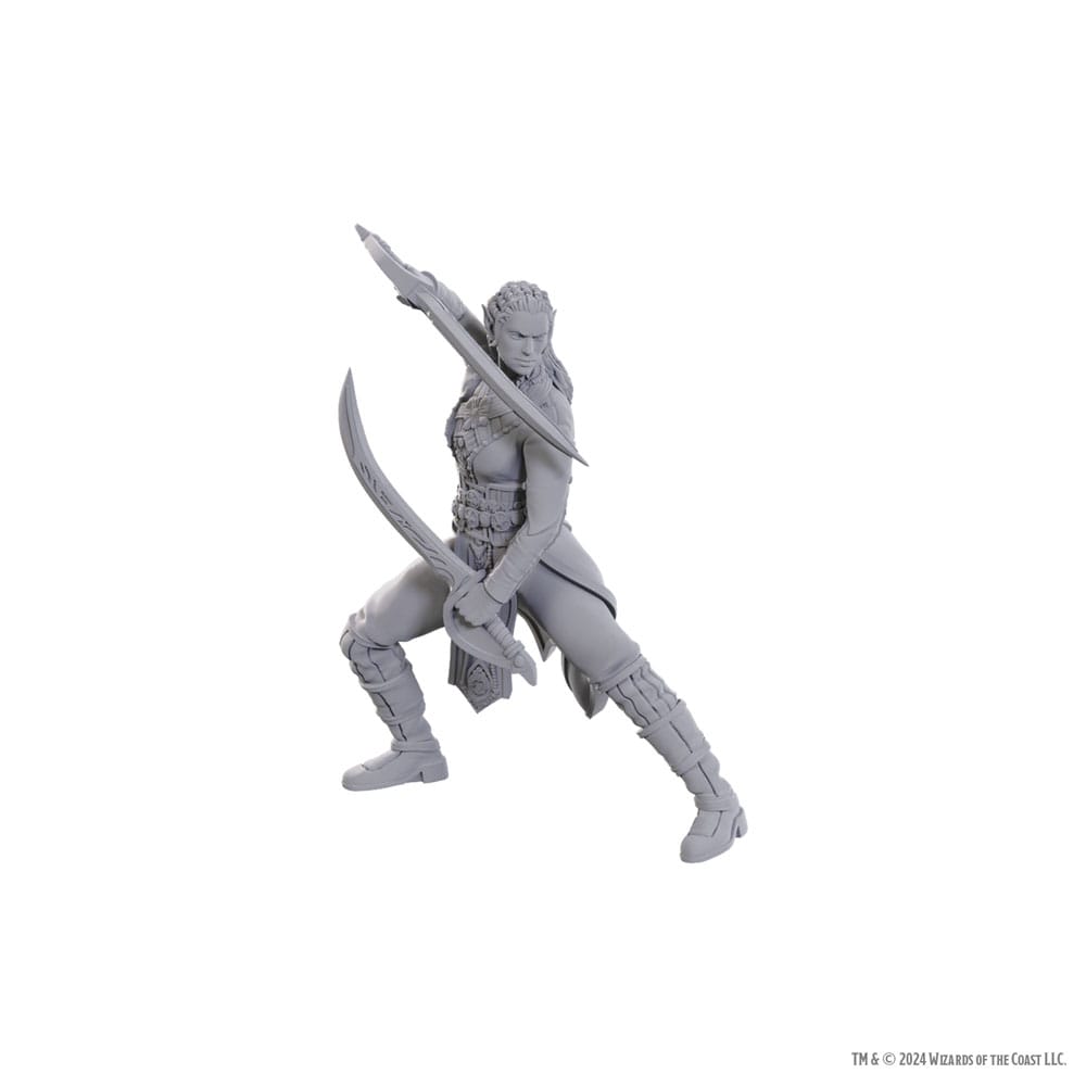 D&D Nolzur's Marvelous Miniatures Unpainted Miniature Jaheira & Halsin Wizkids