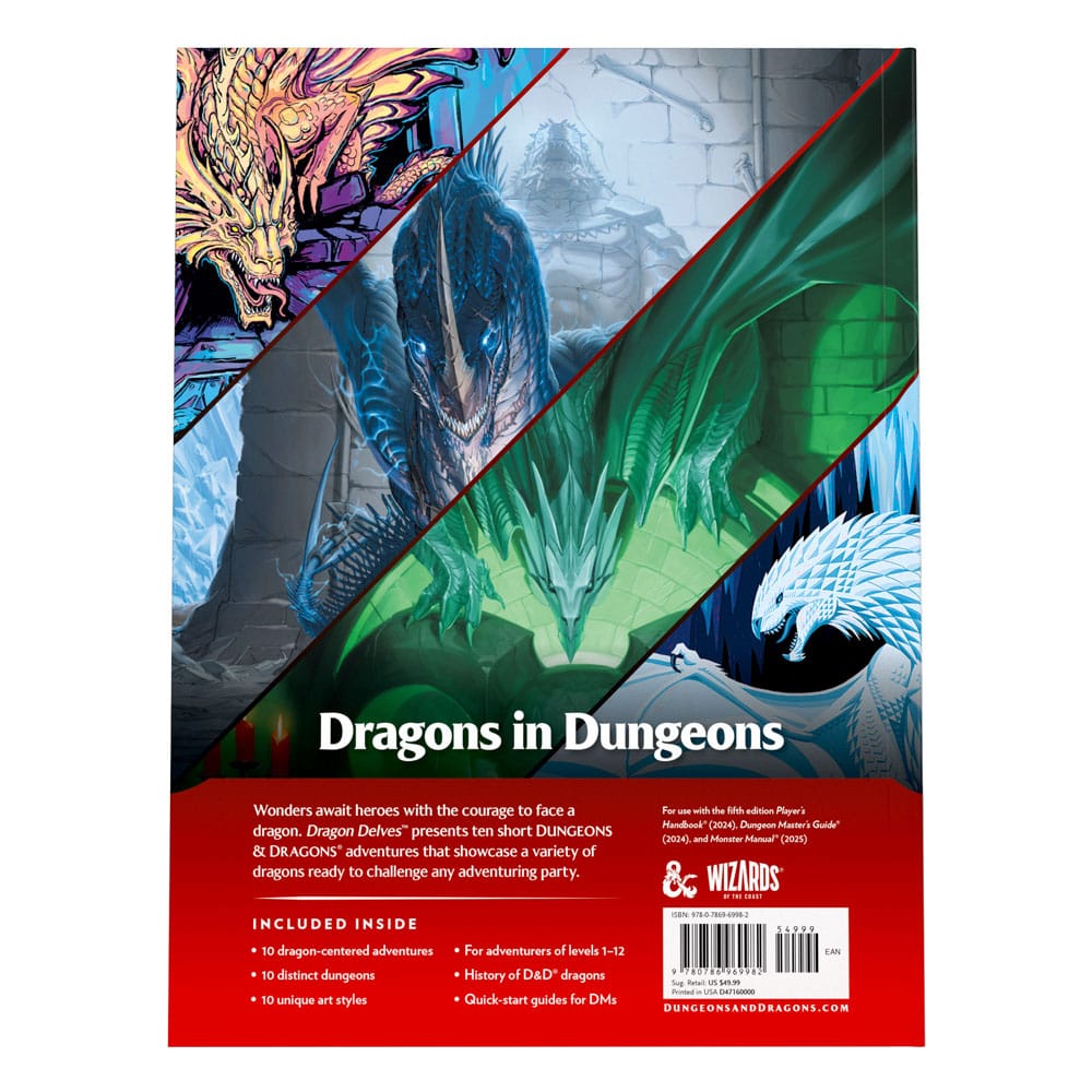 Dungeons & Dragons RPG Dragon Delves An Adventure Anthology english Wizards of the Coast