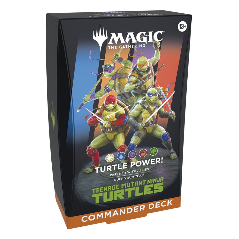 Magic the Gathering Teenage Mutant Ninja Turtles Commander Decks Case 4 english Wizards of the Coast