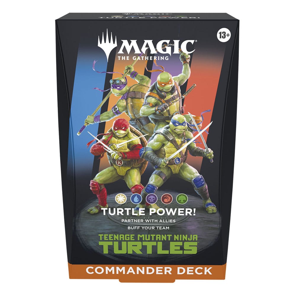 Magic the Gathering Teenage Mutant Ninja Turtles Commander Decks Case 4 english Wizards of the Coast