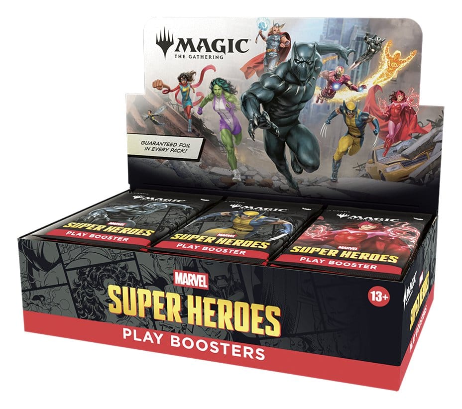 Magic the Gathering Marvel Super Heroes Play Booster Display 30 english Wizards of the Coast