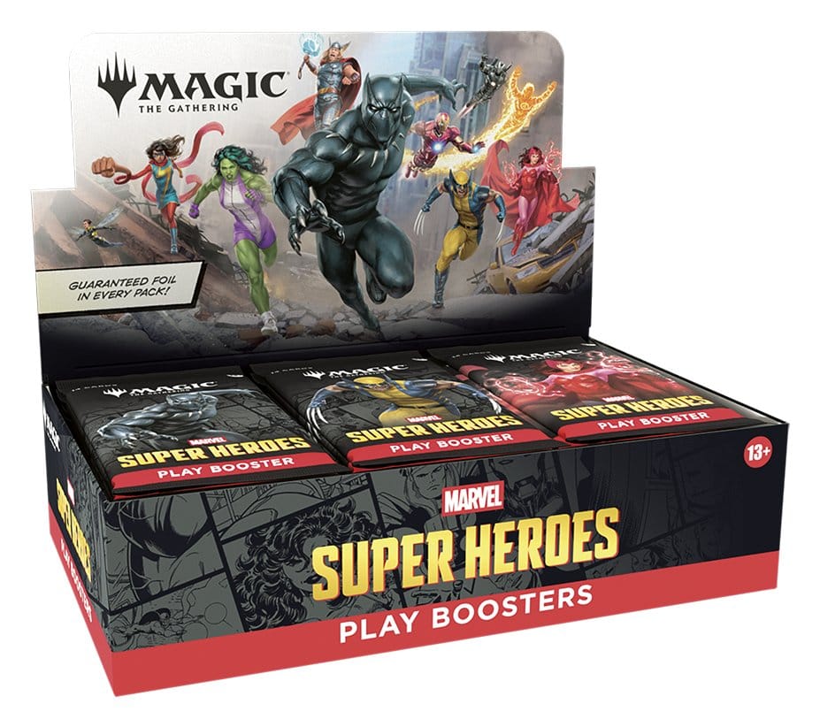 Magic the Gathering Marvel Super Heroes Play Booster Display 30 english Wizards of the Coast