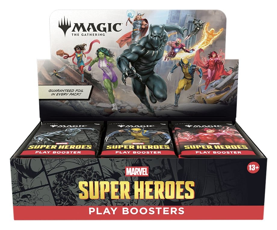 Magic the Gathering Marvel Super Heroes Play Booster Display 30 english Wizards of the Coast