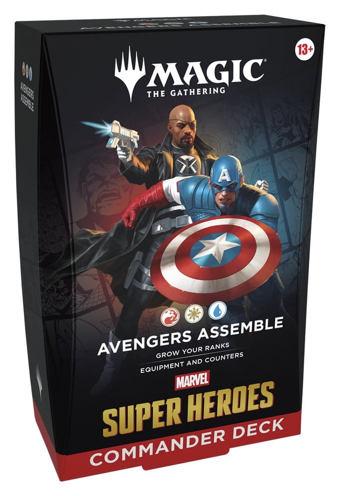 Magic the Gathering Marvel Super Heroes Commander Decks Case 4 english Wizards of the Coast