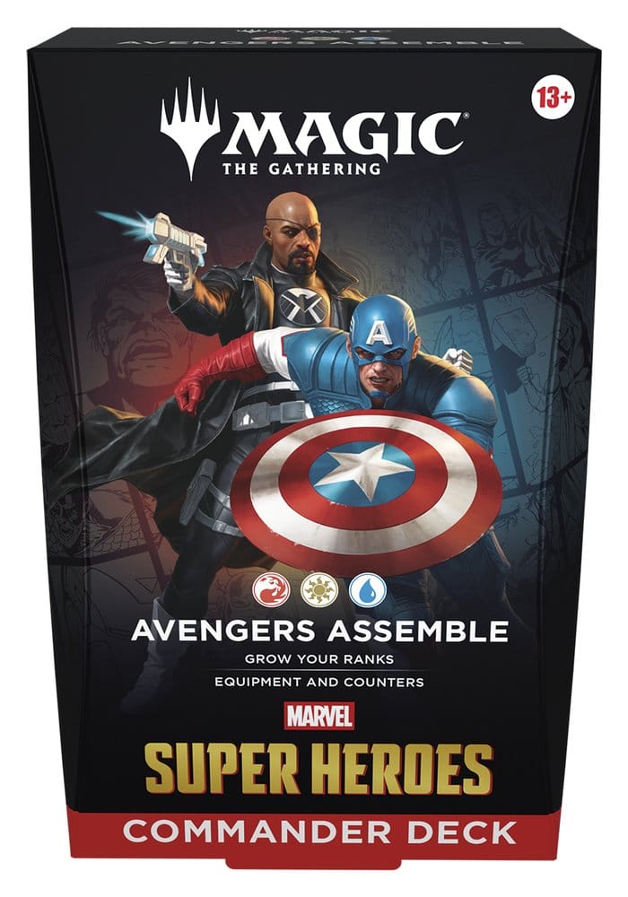 Magic the Gathering Marvel Super Heroes Commander Decks Case 4 english Wizards of the Coast