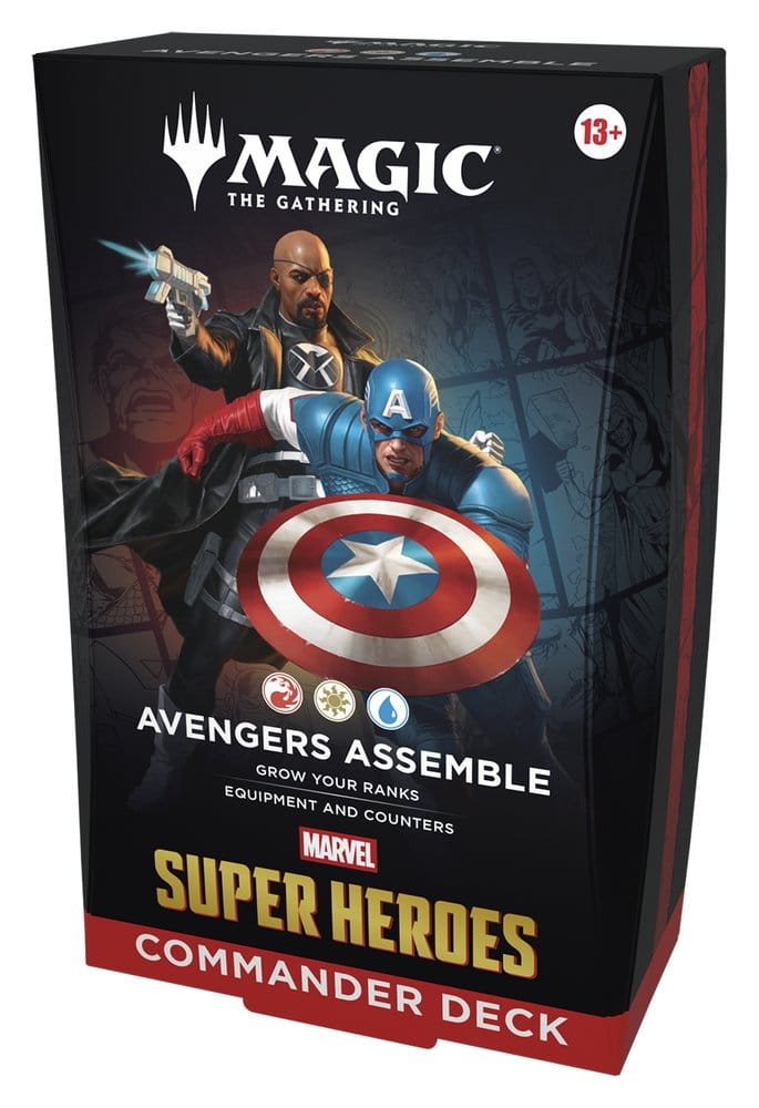 Magic the Gathering Marvel Super Heroes Commander Decks Case 4 english Wizards of the Coast
