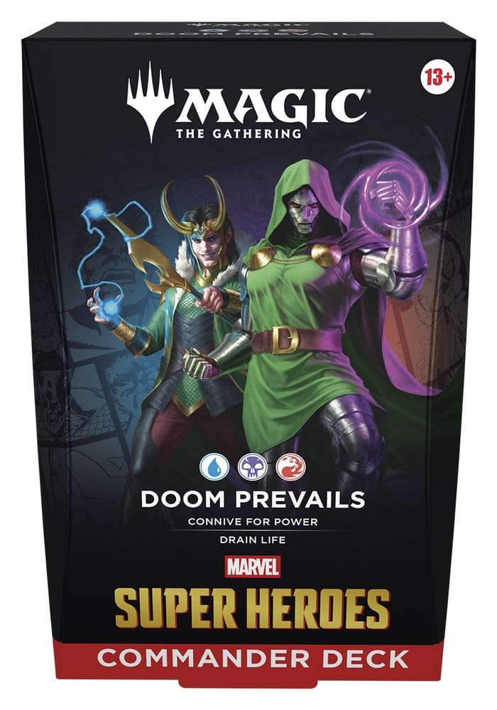Magic the Gathering Marvel Super Heroes Commander Decks Case 4 english Wizards of the Coast