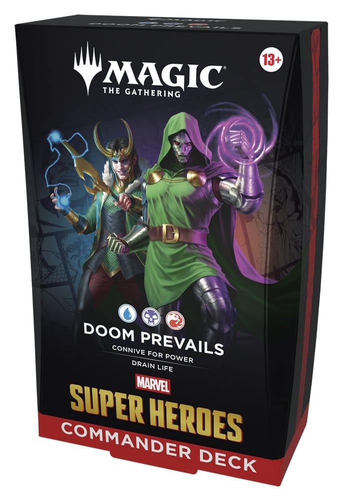 Magic the Gathering Marvel Super Heroes Commander Decks Case 4 english Wizards of the Coast