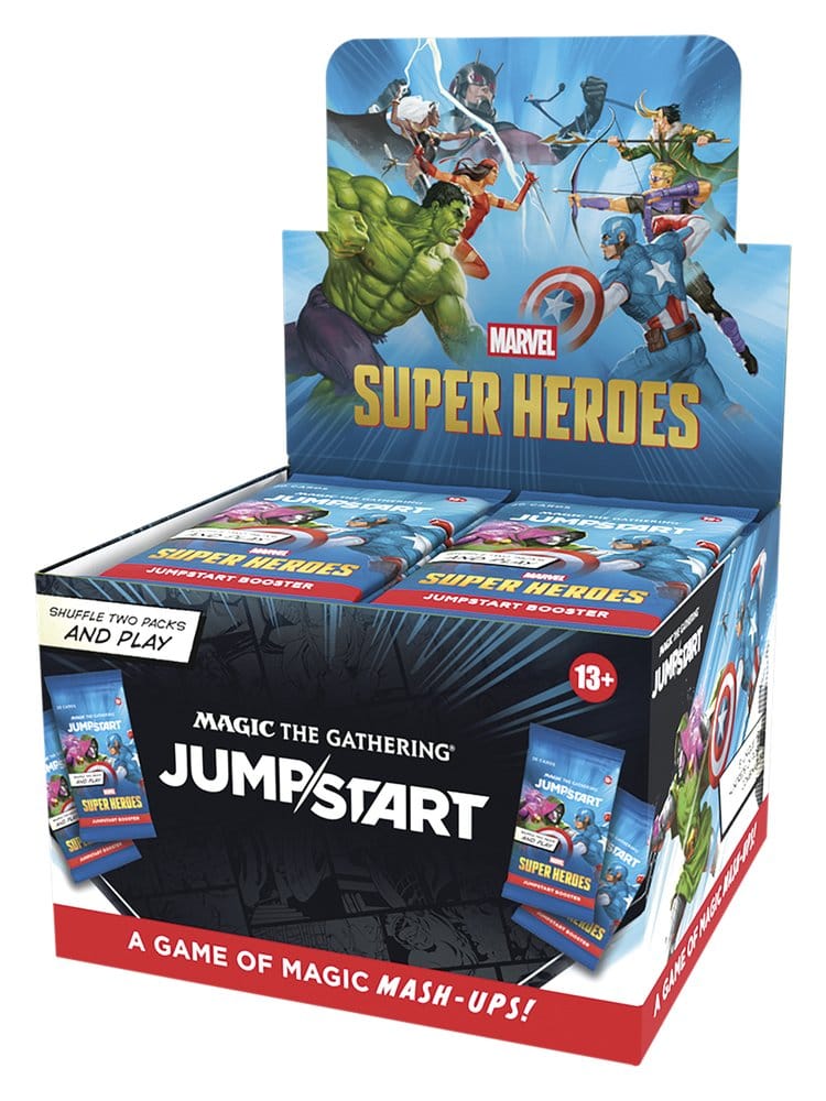 Magic the Gathering Marvel Super Heroes Jumpstart Booster Display 24 english Wizards of the Coast