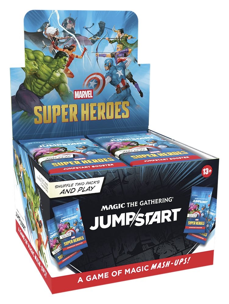 Magic the Gathering Marvel Super Heroes Jumpstart Booster Display 24 english Wizards of the Coast