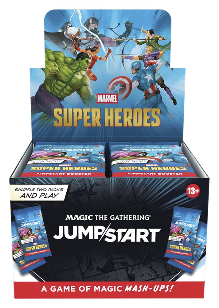 Magic the Gathering Marvel Super Heroes Jumpstart Booster Display 24 english Wizards of the Coast