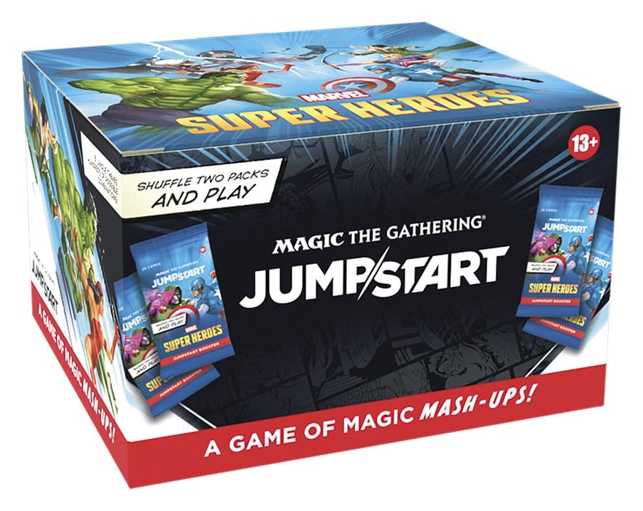 Magic the Gathering Marvel Super Heroes Jumpstart Booster Display 24 english Wizards of the Coast