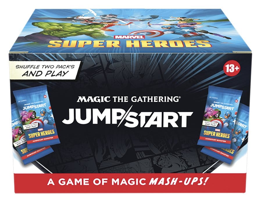Magic the Gathering Marvel Super Heroes Jumpstart Booster Display 24 english Wizards of the Coast