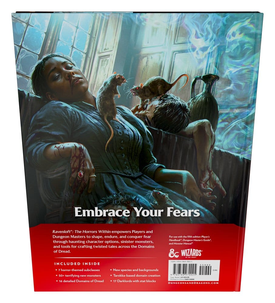 Dungeons & Dragons RPG Ravenloft The Horrors Within Book *English Version* Wizards of the Coast