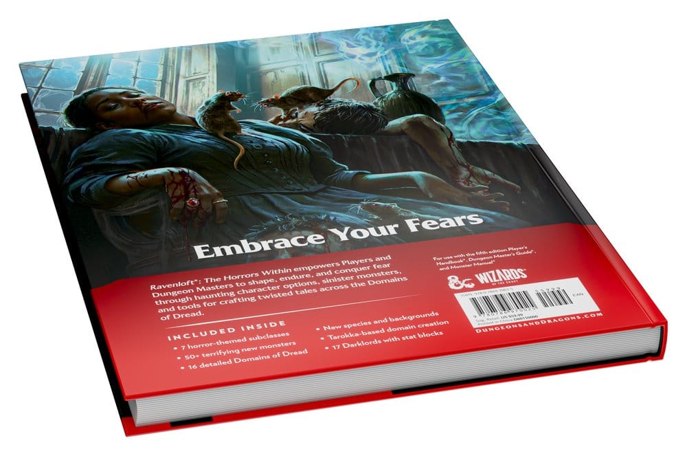 Dungeons & Dragons RPG Ravenloft The Horrors Within Book *English Version* Wizards of the Coast