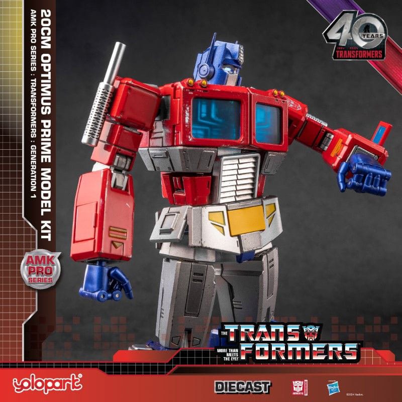 Transformers Generation One AMK Pro Series Plastic Model Kit Optimus Prime Yolopark