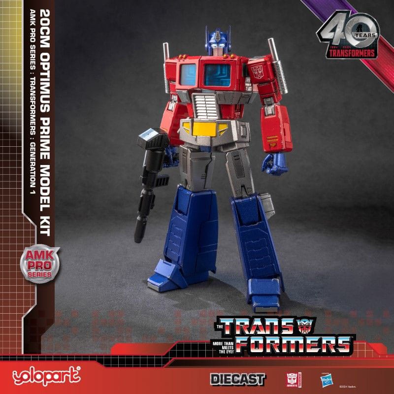 Transformers Generation One AMK Pro Series Plastic Model Kit Optimus Prime Yolopark