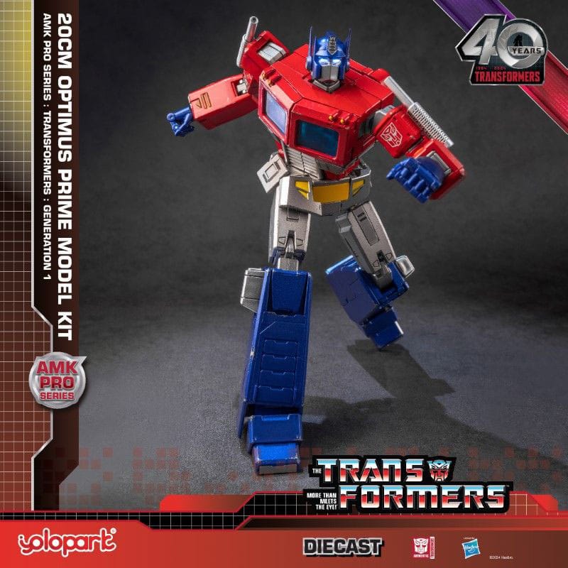 Transformers Generation One AMK Pro Series Plastic Model Kit Optimus Prime Yolopark