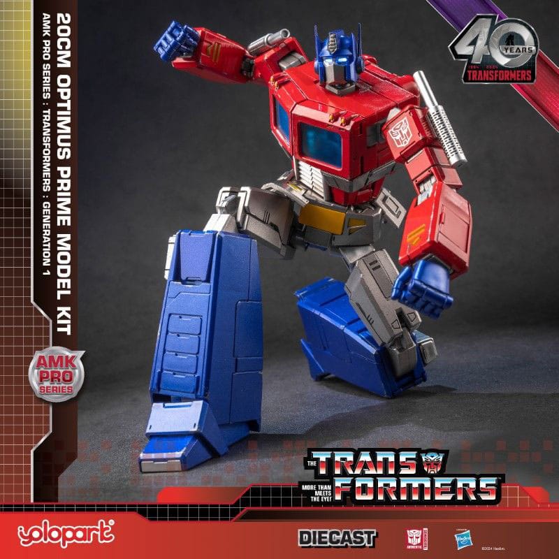 Transformers Generation One AMK Pro Series Plastic Model Kit Optimus Prime Yolopark