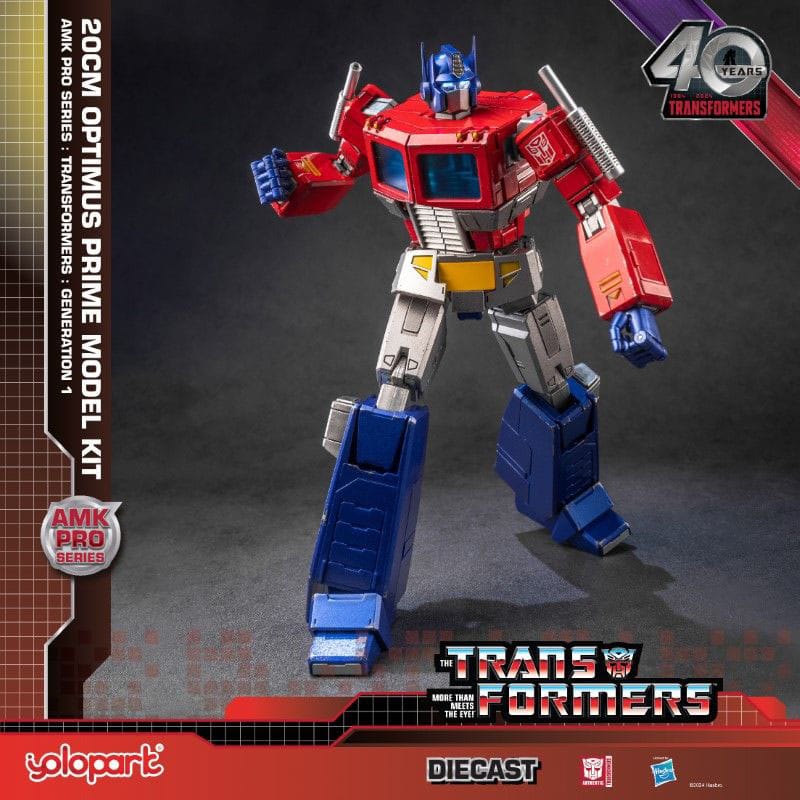 Transformers Generation One AMK Pro Series Plastic Model Kit Optimus Prime Yolopark
