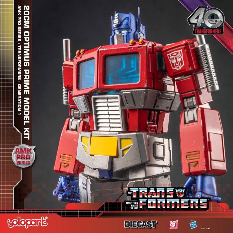 Transformers Generation One AMK Pro Series Plastic Model Kit Optimus Prime Yolopark