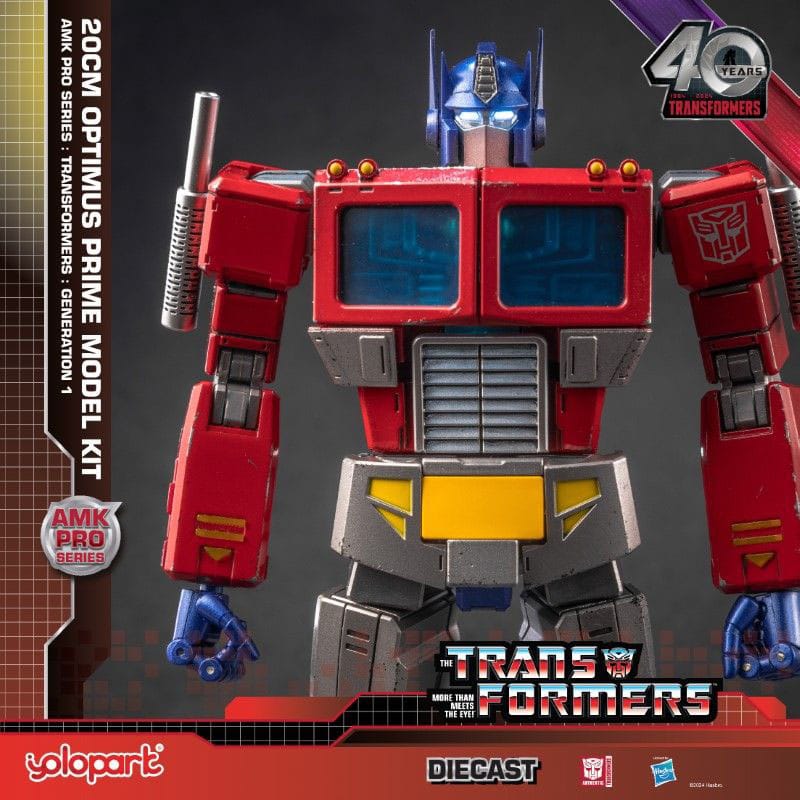 Transformers Generation One AMK Pro Series Plastic Model Kit Optimus Prime Yolopark