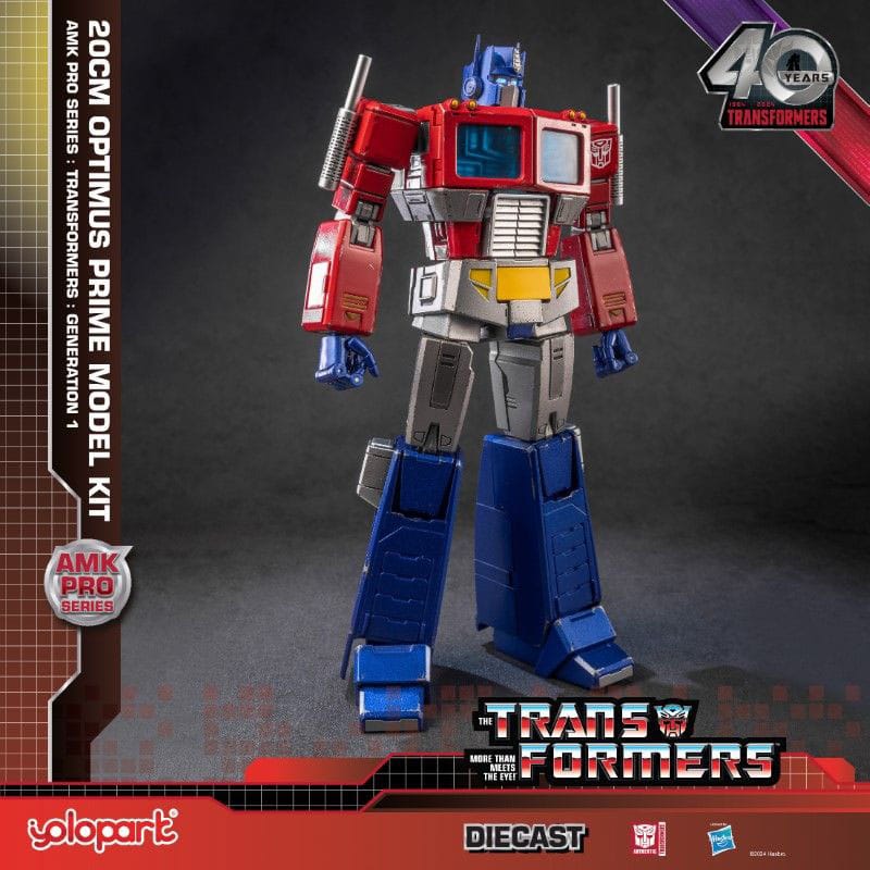 Transformers Generation One AMK Pro Series Plastic Model Kit Optimus Prime Yolopark