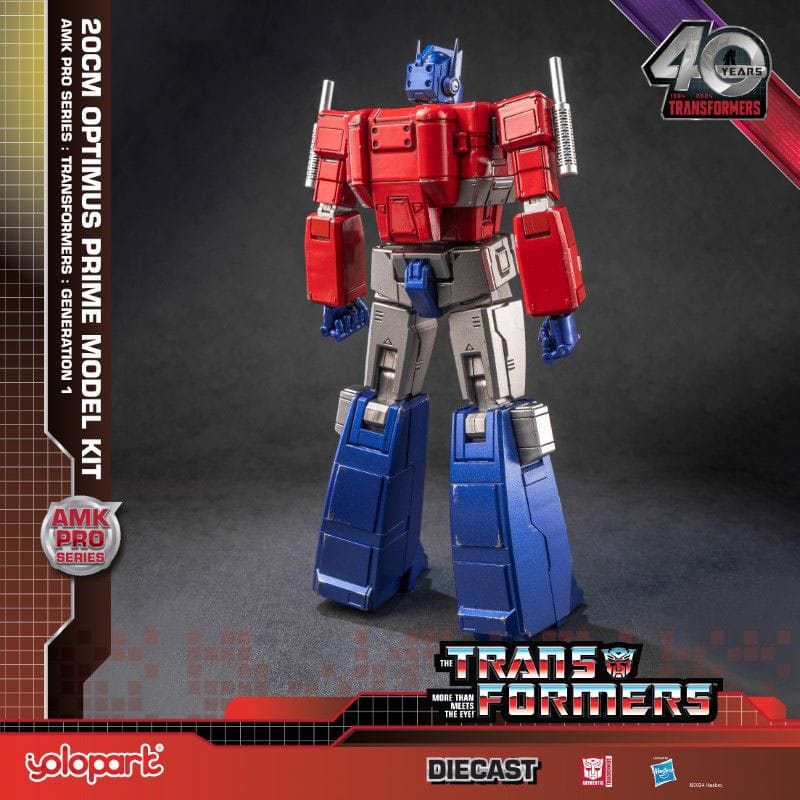Transformers Generation One AMK Pro Series Plastic Model Kit Optimus Prime Yolopark