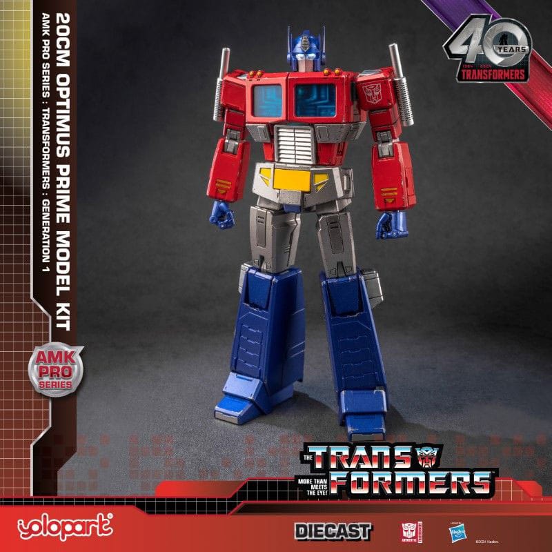 Transformers Generation One AMK Pro Series Plastic Model Kit Optimus Prime Yolopark
