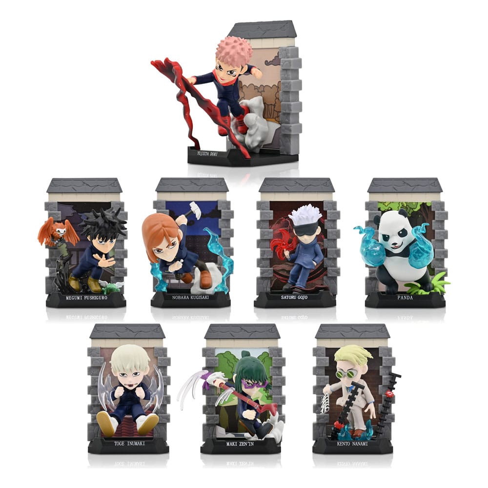 Jujutsu Kaisen Mystery Capsules Mini Figures Cursed Display 12 YuMe Toys