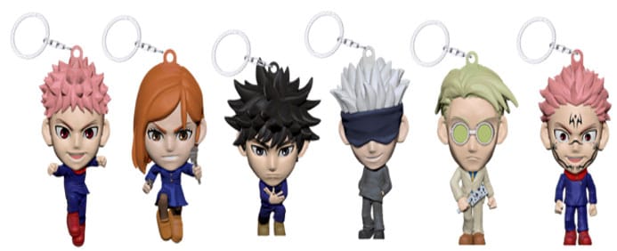 Jujutsu Kaisen Pocket Hero Keychain Blind Box Display 12 YuMe Toys