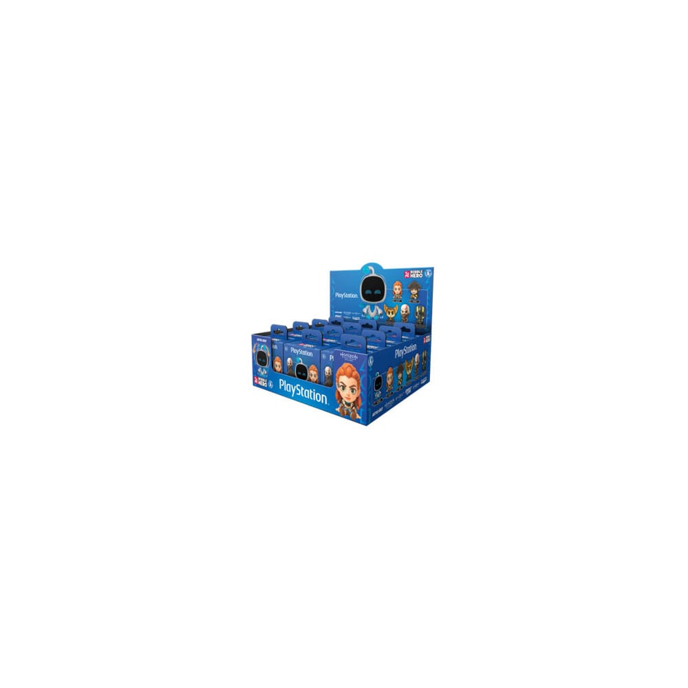 PlayStation Bobble Hero Bobble Head Blind Box Display 12 YuMe Toys