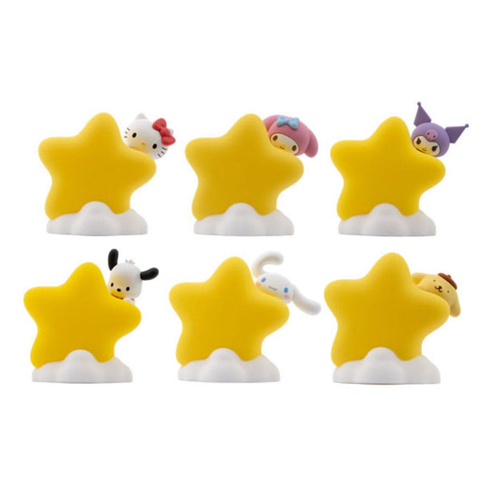 Sanrio Bedside Light Star Light Series Mini Figures Hello Kitty and Friends Display 12 YuMe Toys