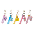 Sanrio Raincoat Series Keychain with Hand Strap Hello Kitty and Friends Display 12 YuMe Toys