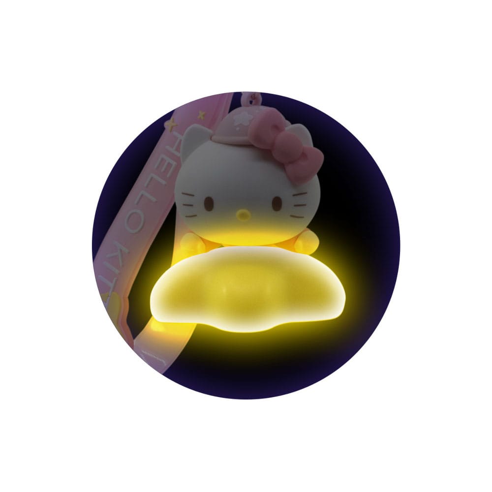 Sanrio Light Up Star Series Keychain with Hand Strap Hello Kitty and Friends Display 9 YuMe Toys