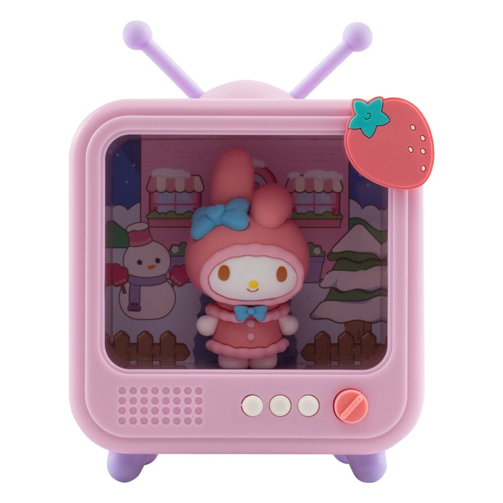 Sanrio Bedside Light TV Series Mini Figures Hello Kitty and Friends Display 8 YuMe Toys