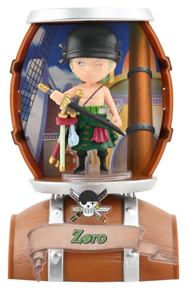 One Piece Barrel Capsule Mini Figures Blind Box Display 6 YuMe Toys