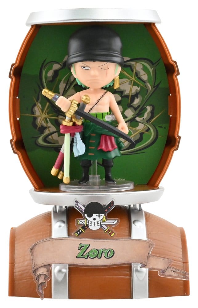 One Piece Barrel Capsule Mini Figures Blind Box Display 6 YuMe Toys