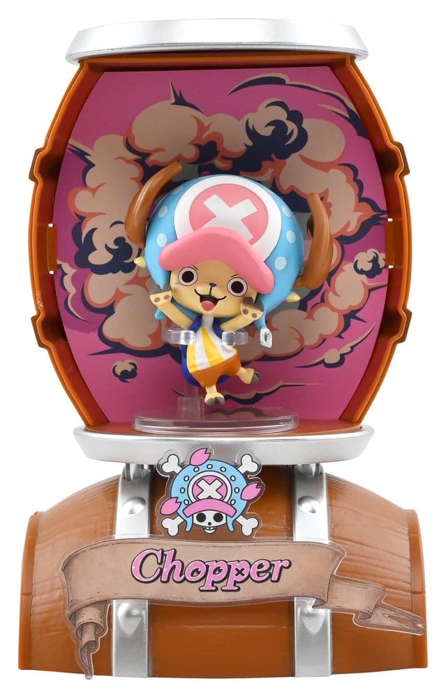 One Piece Barrel Capsule Mini Figures Blind Box Display 6 YuMe Toys