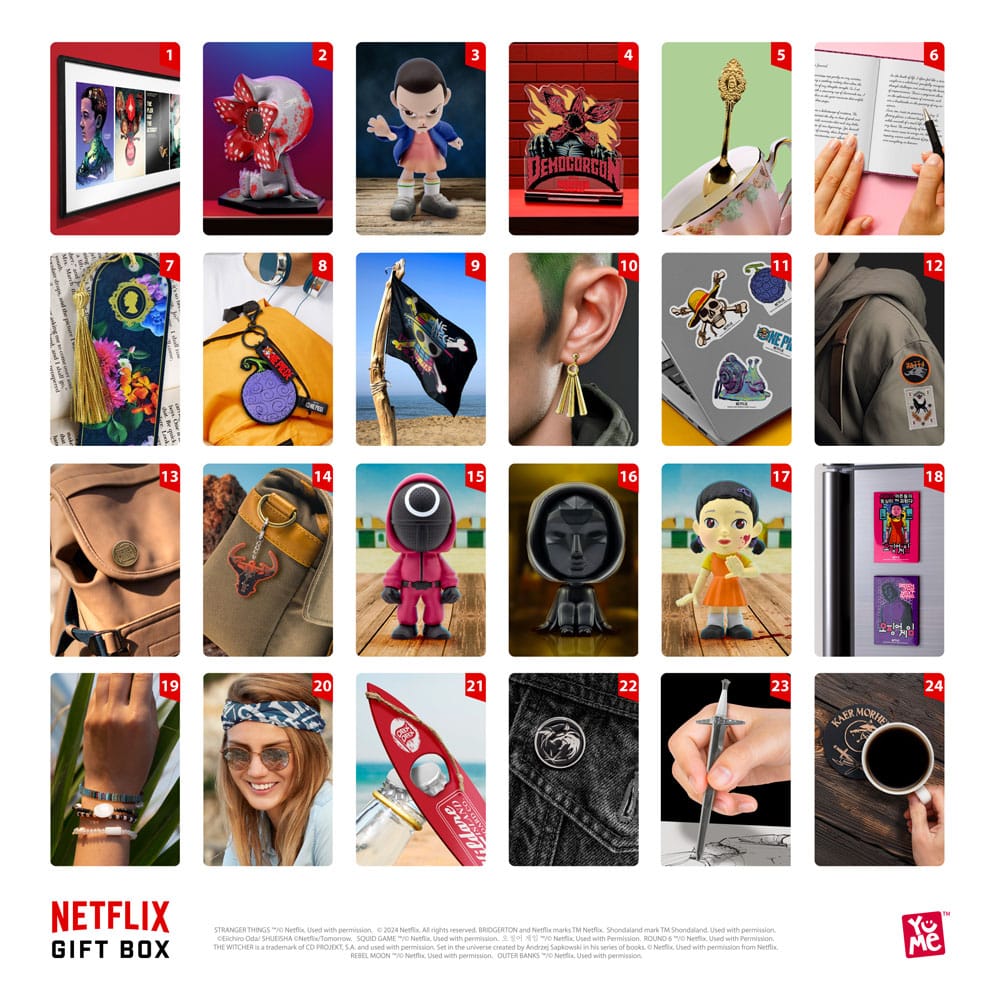Netflix Gift Box Countdown YuMe Toys